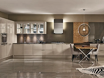 Кухня с линейной планировкой из массива дерева бренд ASTER CUCINE Luxury Glam Кухня с линейной планировкой из массива дерева бренд ASTER CUCINE Luxury Glam фабрика Aster Cucine из Италии