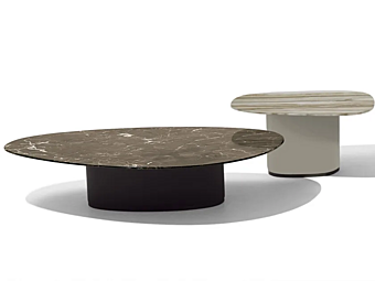 Кофейный столик из мрамора GIORGETTI GALET Кофейный столик из мрамора GIORGETTI GALET фабрика GIORGETTI из Италии