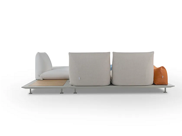 Модульный садовый диван с съемным чехлом из ткани Pralin Calia Italia F2720 фабрика Calia Italia из Италии. Фото №6