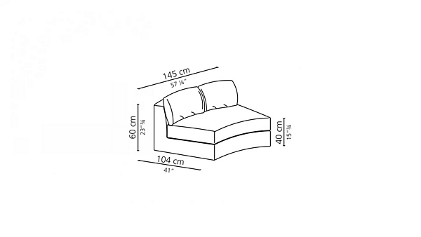 Секционный диван с removable обивкой из ткани CASAMILANO Pillopipe EVO фабрика CASAMILANO из Италии. Фото №17