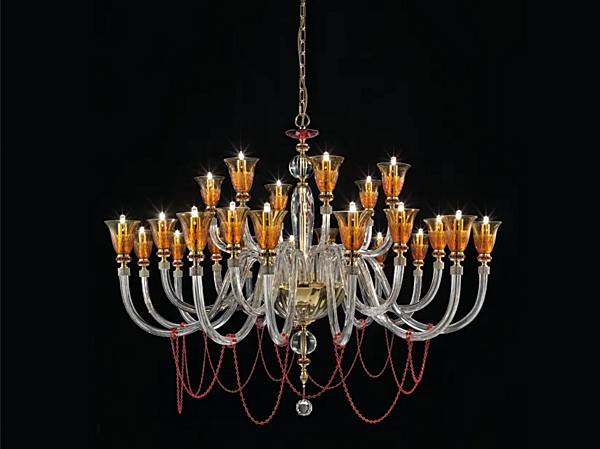 Люстра с кристаллами Сваровски Claire L12 6 6 Euroluce Lampadari фабрика EUROLUCE LAMPADARi из Италии. Фото №1