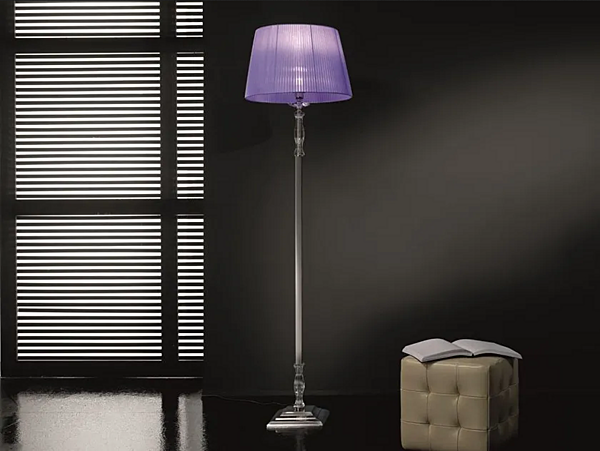 Напольная лампа с кристаллами Сваровски Arcobaleno PT1 Euroluce Lampadari фабрика EUROLUCE LAMPADARi из Италии. Фото №1