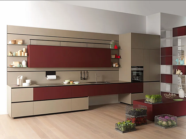 Ламинатная кухня с фасадами VALCUCINE Riciclantica фабрика VALCUCINE из Италии. Фото №3