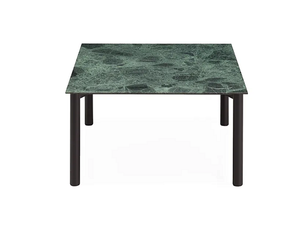 Квадратный мраморный стол Kristalia BODONI MARBLE 01BOD70F фабрика Kristalia из Италии. Фото №1
