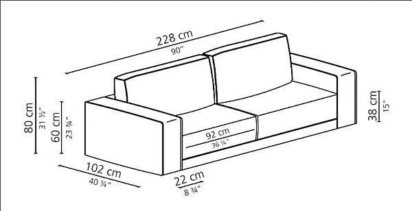 Секционный диван с тканевой обивкой CASAMILANO Suite фабрика CASAMILANO из Италии. Фото №4