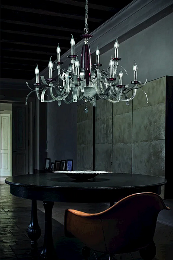 Люстра с кристаллами Сваровски Euroluce Lampadari  Nuage L8 4 фабрика EUROLUCE LAMPADARi из Италии. Фото №3
