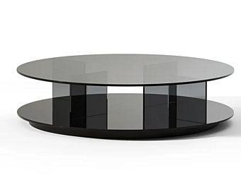 Кофейный столик круглой формы из стекла CASSINA Mex Кофейный столик круглой формы из стекла CASSINA Mex фабрика CASSINA из Италии