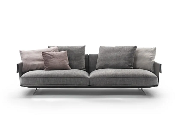Диван с обитой спинкой из ткани Bretton FLEXFORM фабрика FLEXFORM из Италии. Фото №1