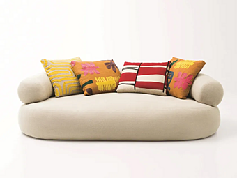 Диван с removable обивкой из льна PAOLA LENTI Noah M309A