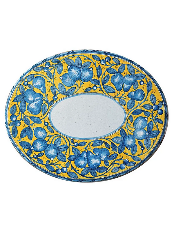  oval ceramic garden table L_Antica Deruta TLC 04  TLC/04 фабрика L'Antica Deruta из Италии. Фото №2
