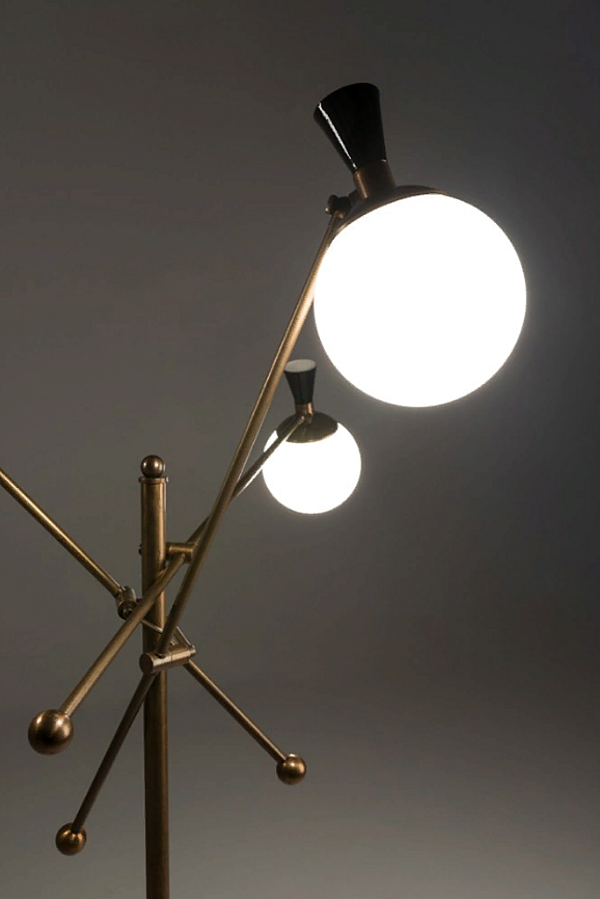 Підлогова лампа MANTELLASSI Igloo фабрика MANTELLASSI з Італії. Foto №2