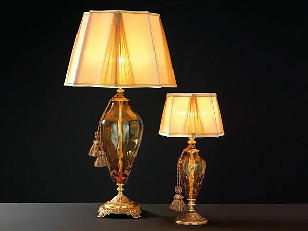Настольная лампа из металла Euroluce Lampadari Adone LP1 LG1 фабрика EUROLUCE LAMPADARi из Италии. Фото №1