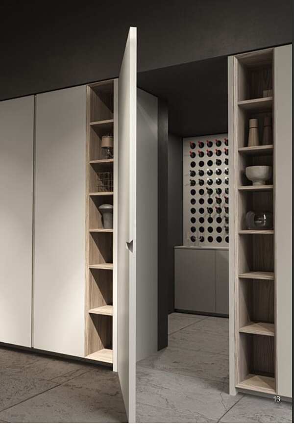 Кухня с островом из дерева ASTER CUCINE Atelier 1 фабрика Aster Cucine из Италии. Фото №6