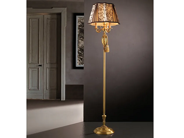 Напольная лампа из металла с абажуром Euroluce Lampadari  Lady PT3 1 фабрика EUROLUCE LAMPADARi из Италии. Фото №1