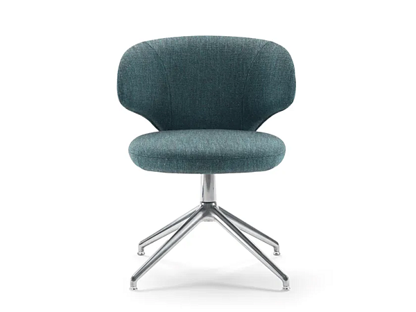 Кресло с обивкой из ткани на вращающейся основе FLEXFORM Susanne 2A702 фабрика FLEXFORM из Италии. Фото №2