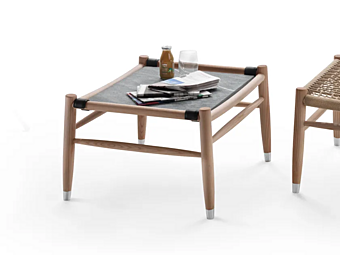Прямоугольный кофейный столик из ироко Tessa FLEXFORM Outdoor Прямоугольный кофейный столик из ироко Tessa FLEXFORM Outdoor фабрика FLEXFORM из Италии