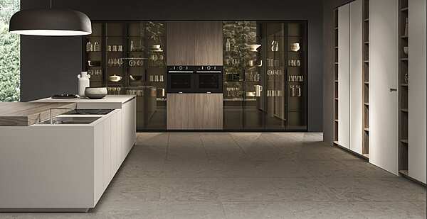Кухня с островом из дерева ASTER CUCINE Atelier 1 фабрика Aster Cucine из Италии. Фото №2
