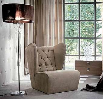 Кресло Art. BERGÈRE arm chair w/buttoned