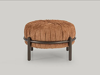 Круглый обитый пуф из ткани Bonbon Borzalino EUBBPOUF, EUBBPF47 Круглый обитый пуф из ткани Bonbon Borzalino EUBBPOUF, EUBBPF47 фабрика Borzalino из Италии