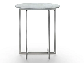 Круглый мраморный боковой столик FLEXFORM Marmaduke Круглый мраморный боковой столик FLEXFORM Marmaduke фабрика FLEXFORM из Италии