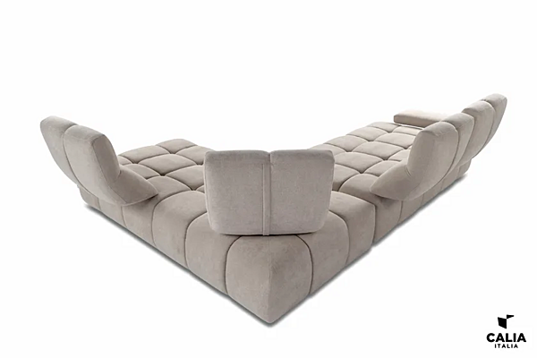 Модульный диван с мягкой спинкой Calia Italia Sommier PREMIUM 1220 фабрика Calia Italia из Италии. Фото №6