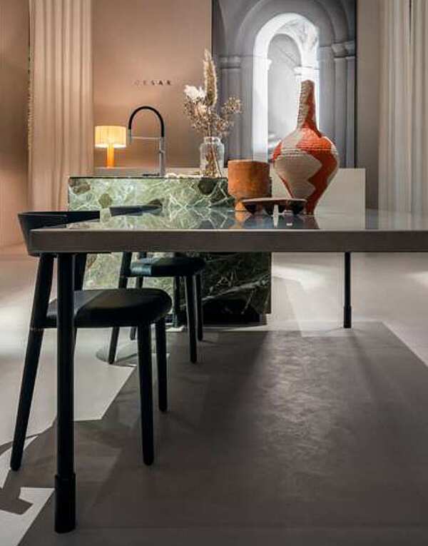 Кухня итальянская современная CESAR CUCINE N_elle NEWS EUROCUCINA Composition Three фабрика CESAR CUCINE из Италии. Фото №7