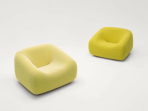 Кресло с обивкой и съемным чехлом PAOLA LENTI Smile B75A фабрика PAOLA LENTI из Италии. Фото №2