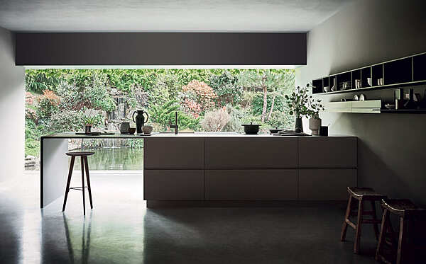 Кухня итальянская современная CESAR CUCINE N_Elle Three фабрика CESAR CUCINE из Италии. Фото №1