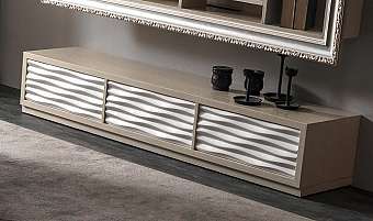 Тумба под TV CORTE ZARI Art. 439 Тумба под TV CORTE ZARI Art. 439 фабрика CORTE ZARI из Италии