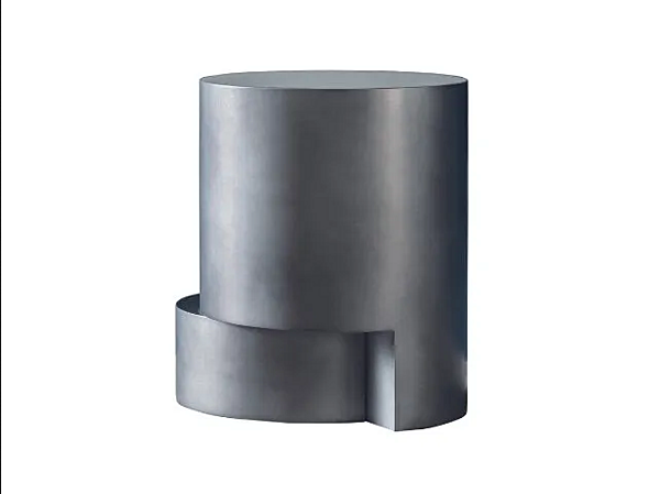 Кофейный столик круглой формы из МДФ CASAMILANO TITO фабрика CASAMILANO из Италии. Фото №1