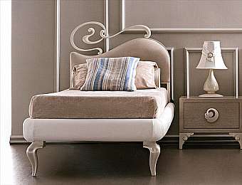 Кровать CORTE ZARI Art. 933SX-T Кровать CORTE ZARI Art. 933SX-T фабрика CORTE ZARI из Италии