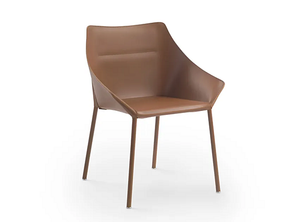 Кресло с подлокотниками из кожи  Haiku FLEXFORM 2A511 фабрика FLEXFORM из Италии. Фото №1