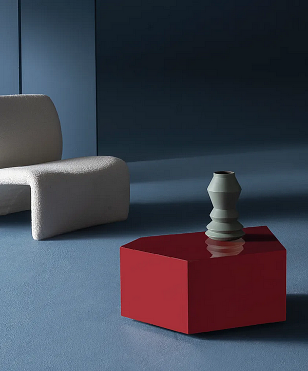 Низкий журнальный столик из МДФ на колесах CASAMILANO ALDO фабрика CASAMILANO из Италии. Фото №2