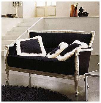Элитный диван из массива дерева  VOLPI 1150 2