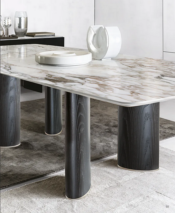 Прямоугольный мраморный стол CASAMILANO ARNE фабрика CASAMILANO из Италии. Фото №7