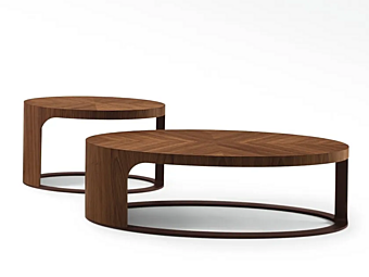 oval wooden coffee table GIORGETTI Ling oval wooden coffee table GIORGETTI Ling фабрика GIORGETTI из Италии