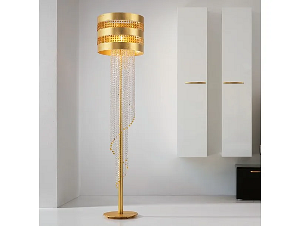 Напольная лампа с кристаллами Сваровски Dafne Euroluce Lampadari фабрика EUROLUCE LAMPADARi из Италии. Фото №1