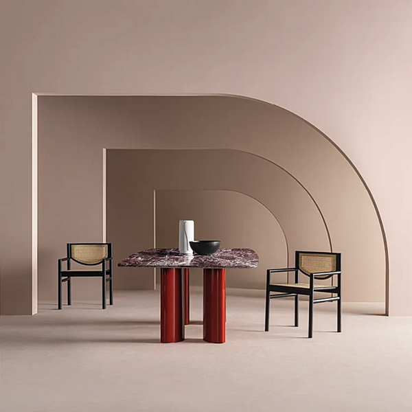 Прямоугольный мраморный стол CASAMILANO ARNE фабрика CASAMILANO из Италии. Фото №2