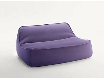 Диван из двойной ткани PAOLA LENTI Float B27G