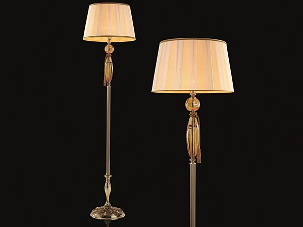 Напольная лампа с кристаллами из коллекции Bloom PT1 Euroluce Lampadari фабрика EUROLUCE LAMPADARi из Италии. Фото №1