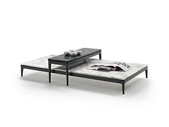Низкий кофейный столик из мрамора FLEXFORM PICO Низкий кофейный столик из мрамора FLEXFORM PICO фабрика FLEXFORM из Италии