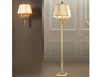 Напольная лампа из металла Ermes PT2 Euroluce Lampadari