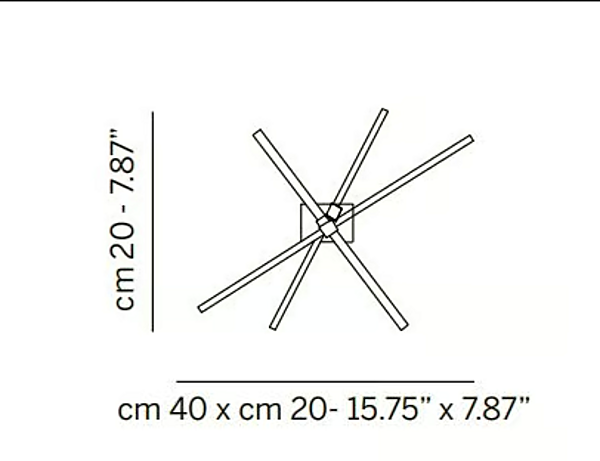 Настенный светильник из муранского стекла и металла Euroluce Lampadari 446632 фабрика EUROLUCE LAMPADARi из Италии. Фото №2
