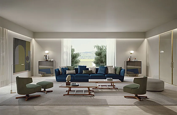 Деревянный буфет с дверцами Frigerio Norman 16502 фабрика Frigerio из Италии. Фото №4