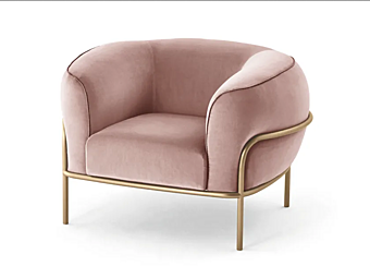 Кресло с обивкой из ткани и съемным чехлом Gallotti&Radice Sophie Кресло с обивкой из ткани и съемным чехлом Gallotti&Radice Sophie фабрика Gallotti & Radice из Италии