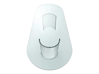 Овальный стол из стекла Gallotti&Radice Adam Овальный стол из стекла Gallotti&Radice Adam фабрика Gallotti & Radice из Италии