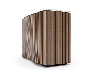 Шкаф для бара из ореха GIORGETTI KIRI 86500 Шкаф для бара из ореха GIORGETTI KIRI 86500 фабрика GIORGETTI из Италии