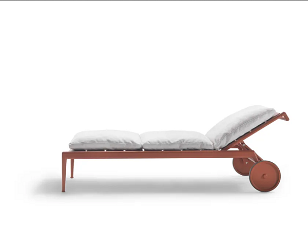 Шезлонг с колесами из дерева Ироко FLEXFORM ATLANTE фабрика FLEXFORM из Италии. Фото №5