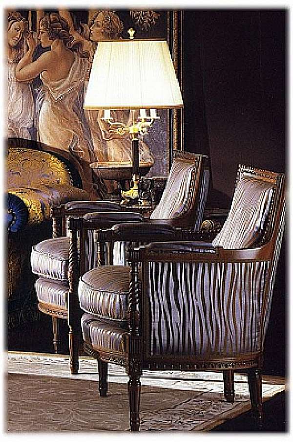 Итальянское кресло в классическом стиле ZANABONI 003/C фабрика ZANABONI из Италии. Фото №1