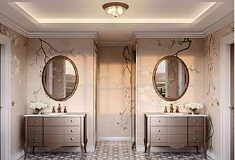 Туалетный столик AM Living AVERY VANITY Туалетный столик AM Living AVERY VANITY фабрика Am living из Италии
